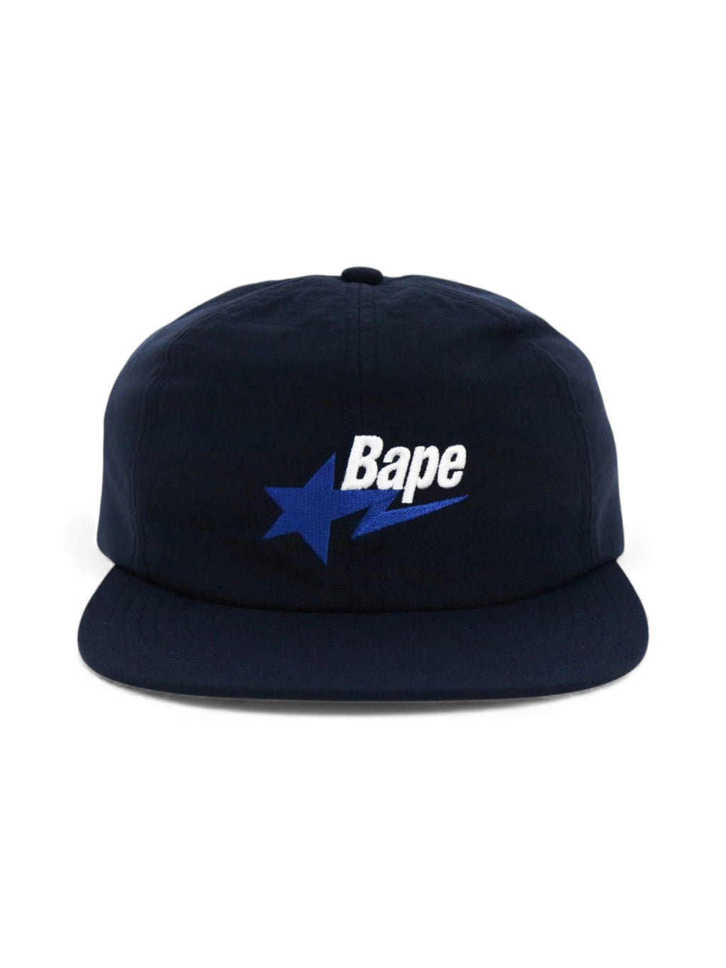 Bape Sta Logo Nylon Cap Navy