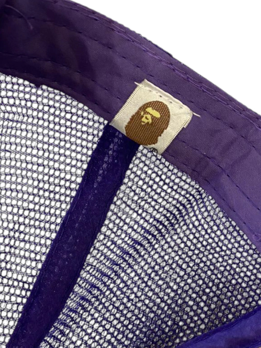 Bape Sta Mesh Cap Trucker Purple